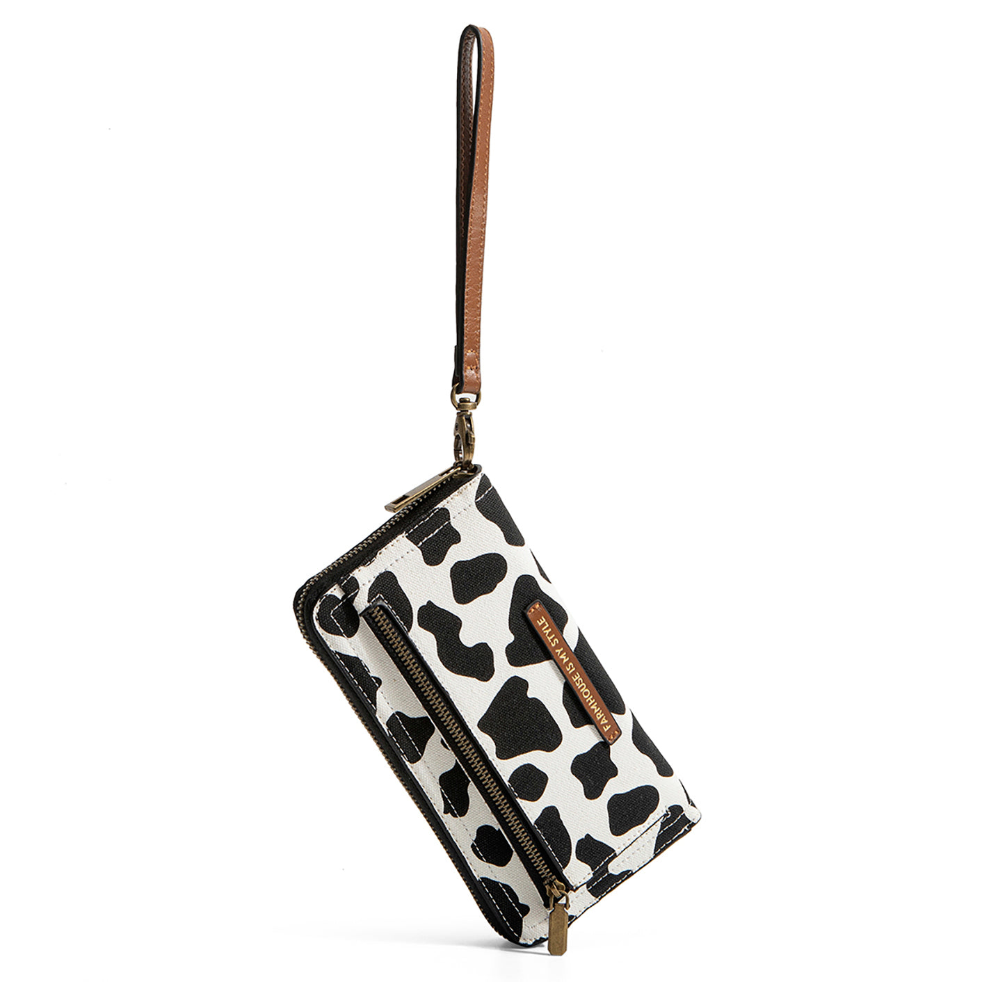 Silver Crossbody with Cowhide Wallet Bundle