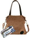 Russet Crossbody Abstract Floral Bundle