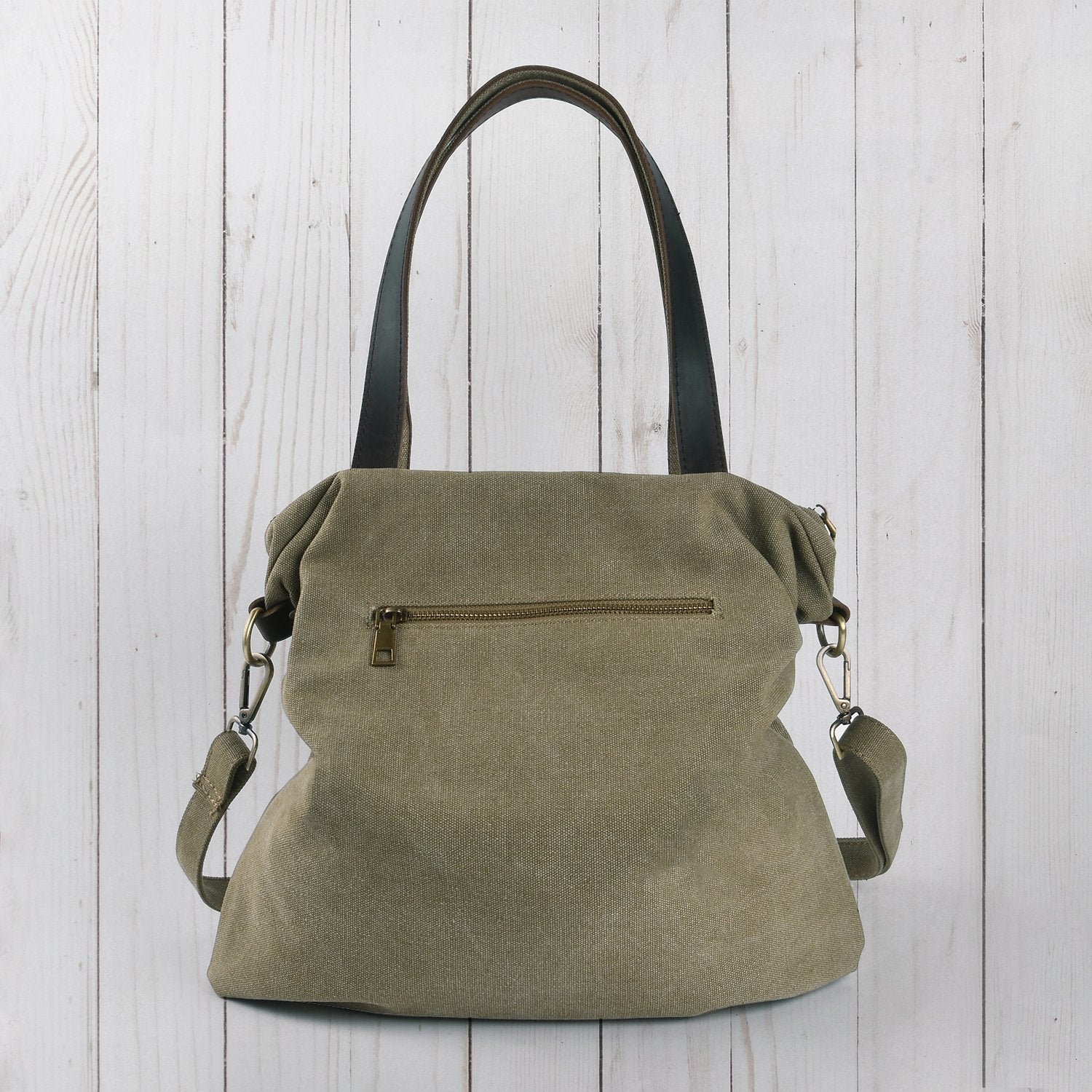 Gardener Green Crossbody Satchel