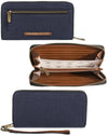 Midnight Clear Luxe Clutch Wallet