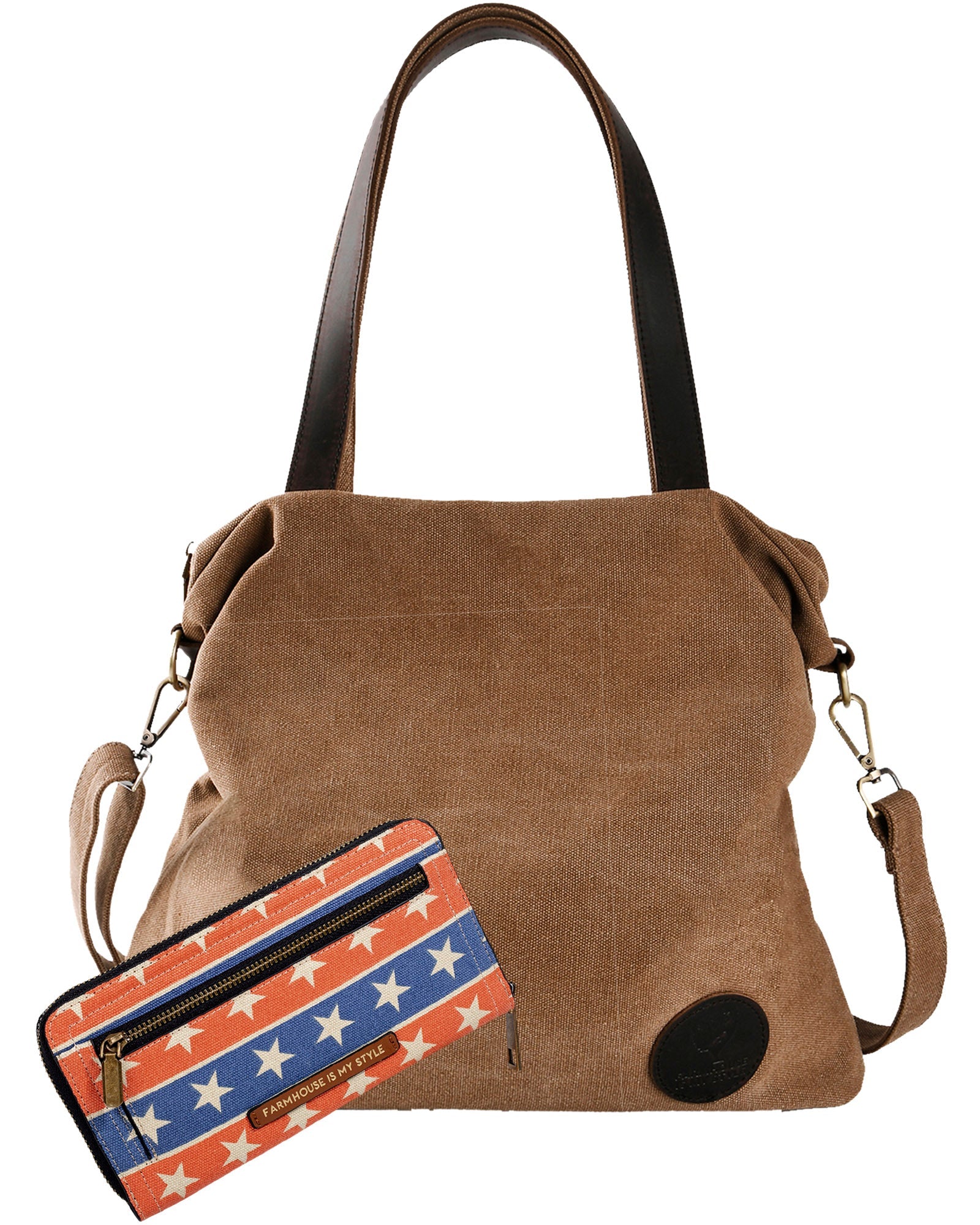 Russet Crossbody Independence Bag and Wallet Bundle